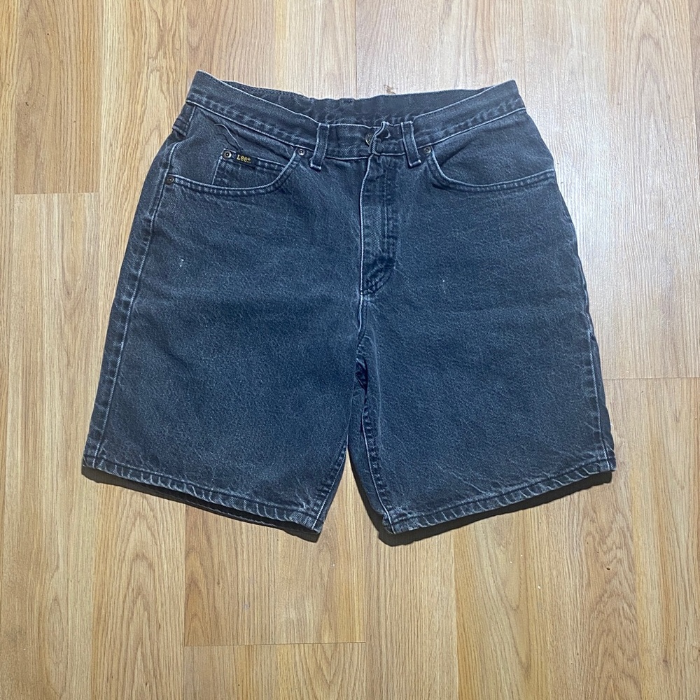 Lee’s Men's Charcoal Jean Shorts